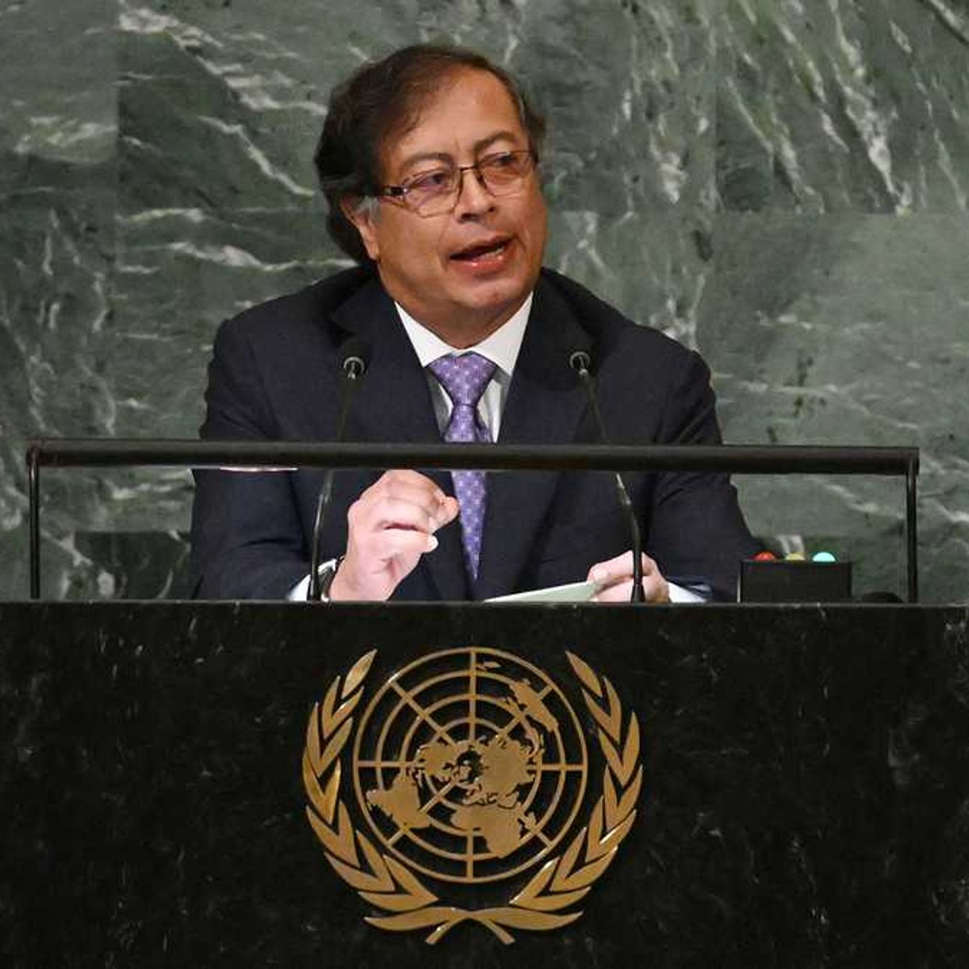 Duro discurso de Gustavo Petro en la ONU. Duro discurso de Gustavo Petro en la ONU.