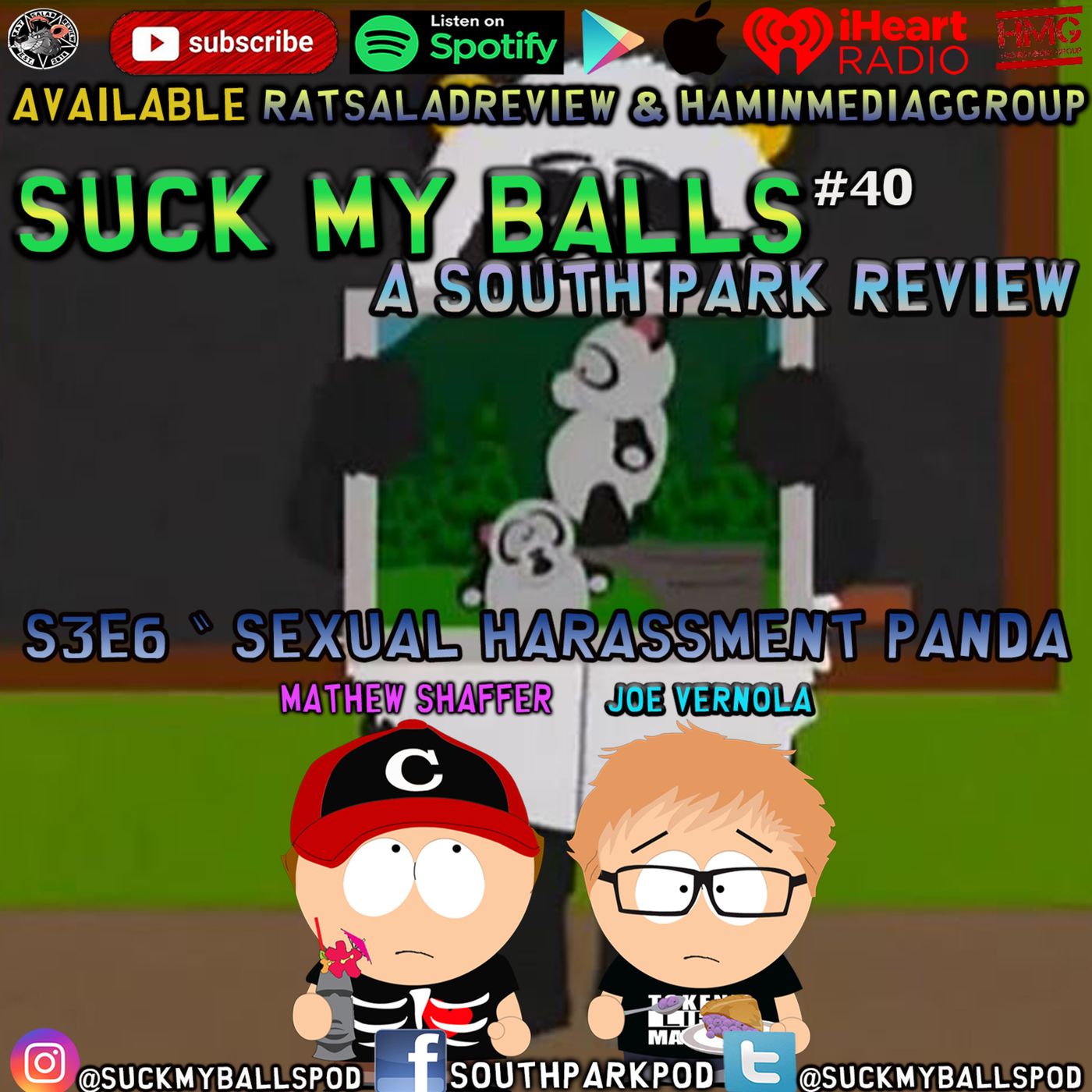 SMB #40 - S3E6 Sexual Harassment Panda - "Sue Their Ass with Kyle's Dad"
