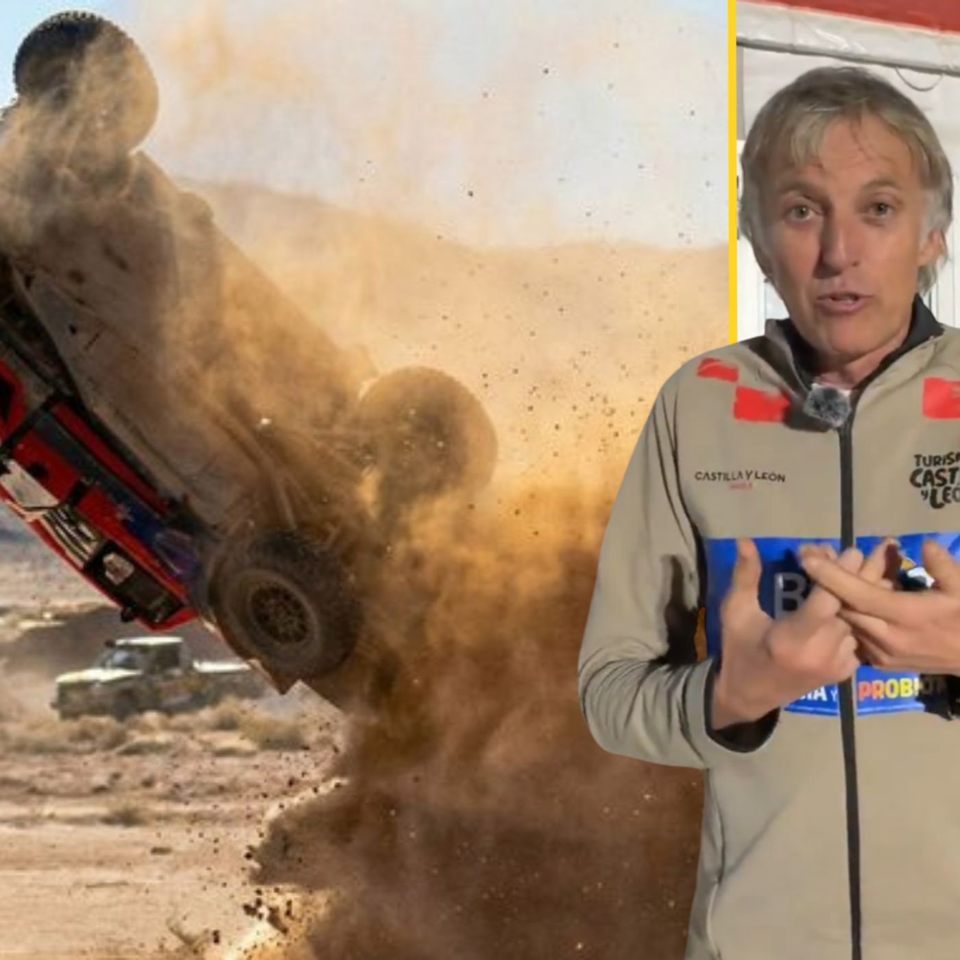Entrevista | Jesús Calleja, tras el grave accidente que le ha obligado a abandonar el Dakar: "Ir al espacio fue bastante más suave que esto" episode artwork