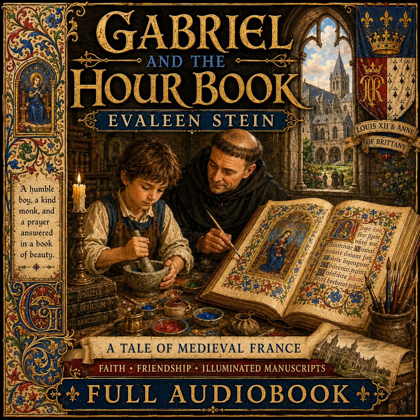 Gabriel and the Hour Book by Evaleen Stein | Medieval France, Faith & Illuminated Manuscripts | Full Audiobook episode artwork