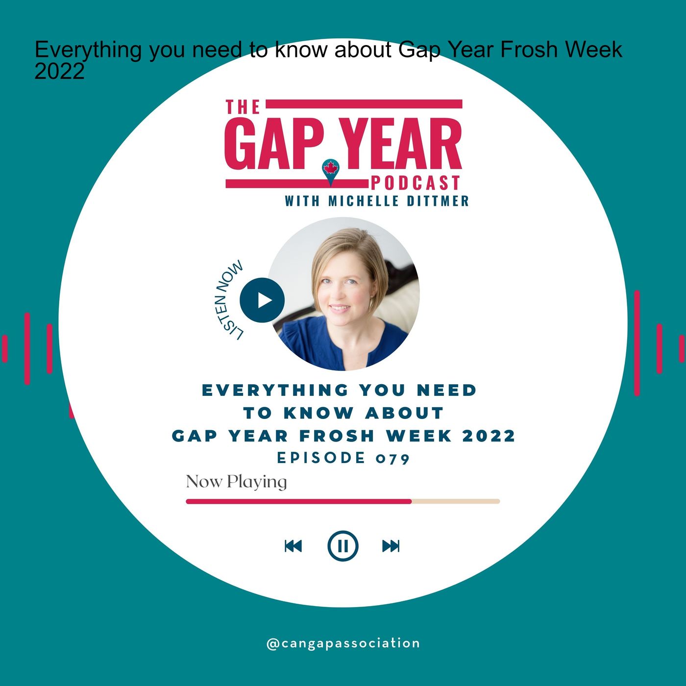 Everything you need to know about Gap Year Frosh Week 2022 episode artwork