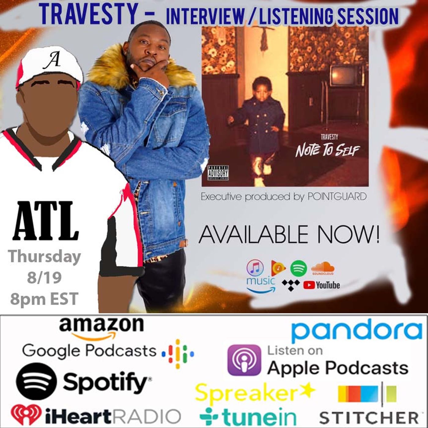 Kickin' It With Travesty, New Album "Note To Self" episode artwork