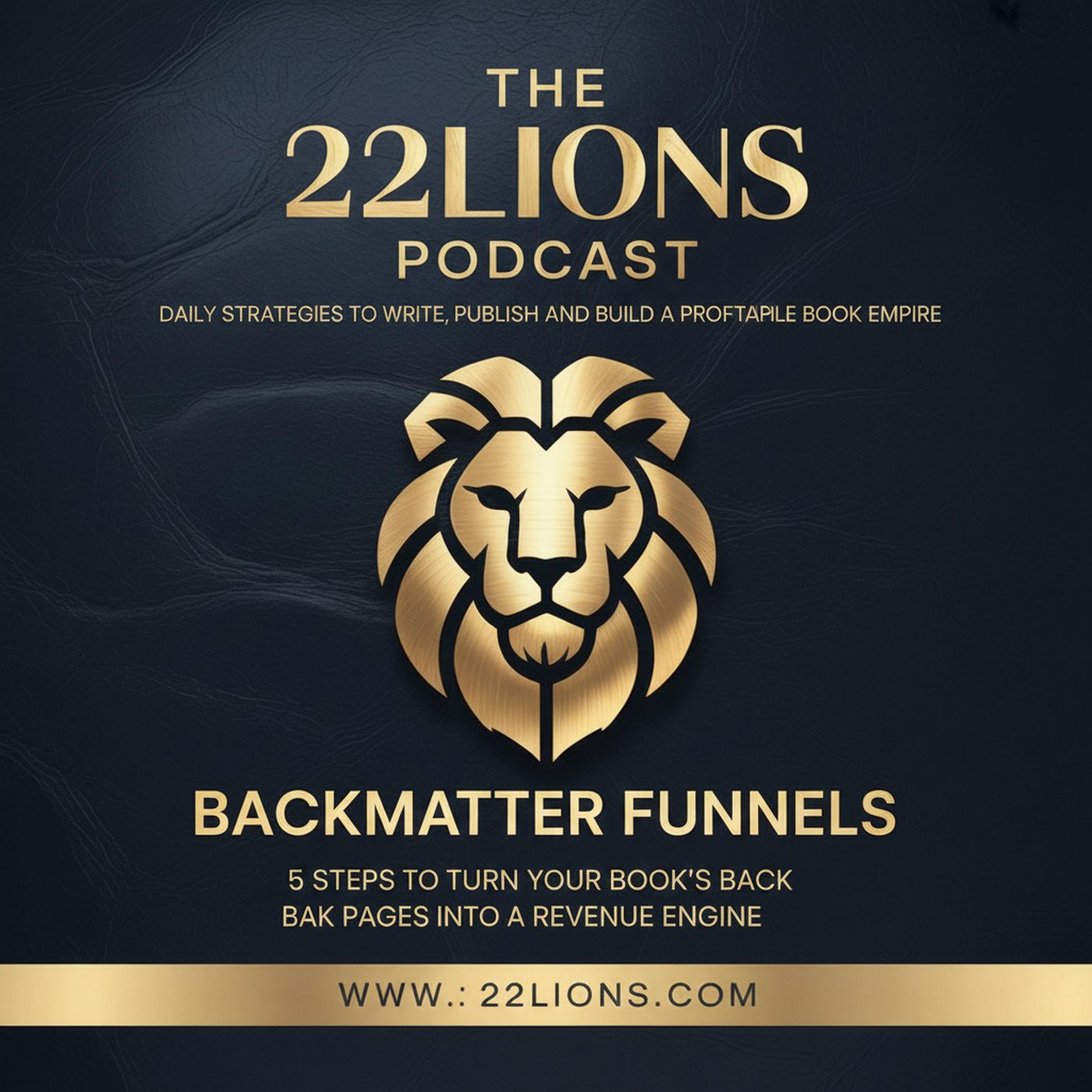 Backmatter Funnels: 5 Steps to Turn Your Book's Back Pages into a Revenue Engine episode artwork