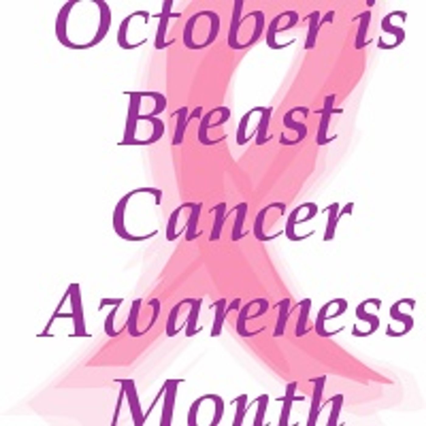 Breast Cancer Awareness Month episode artwork