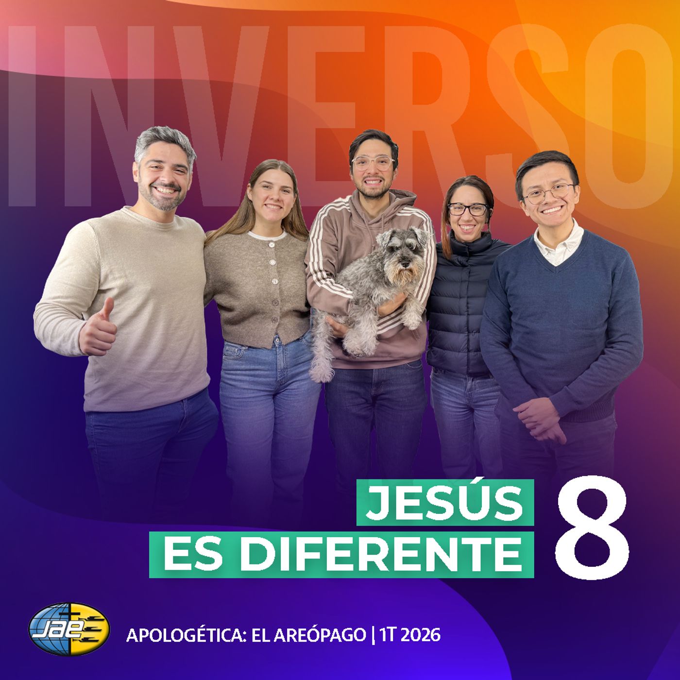 Inverso | Apologética: El Areópago | Cap 8 | Jesús es diferente | 1T 2026 Inverso | Apologética: El Areópago | Cap 8 | Jesús es diferente | 1T 2026