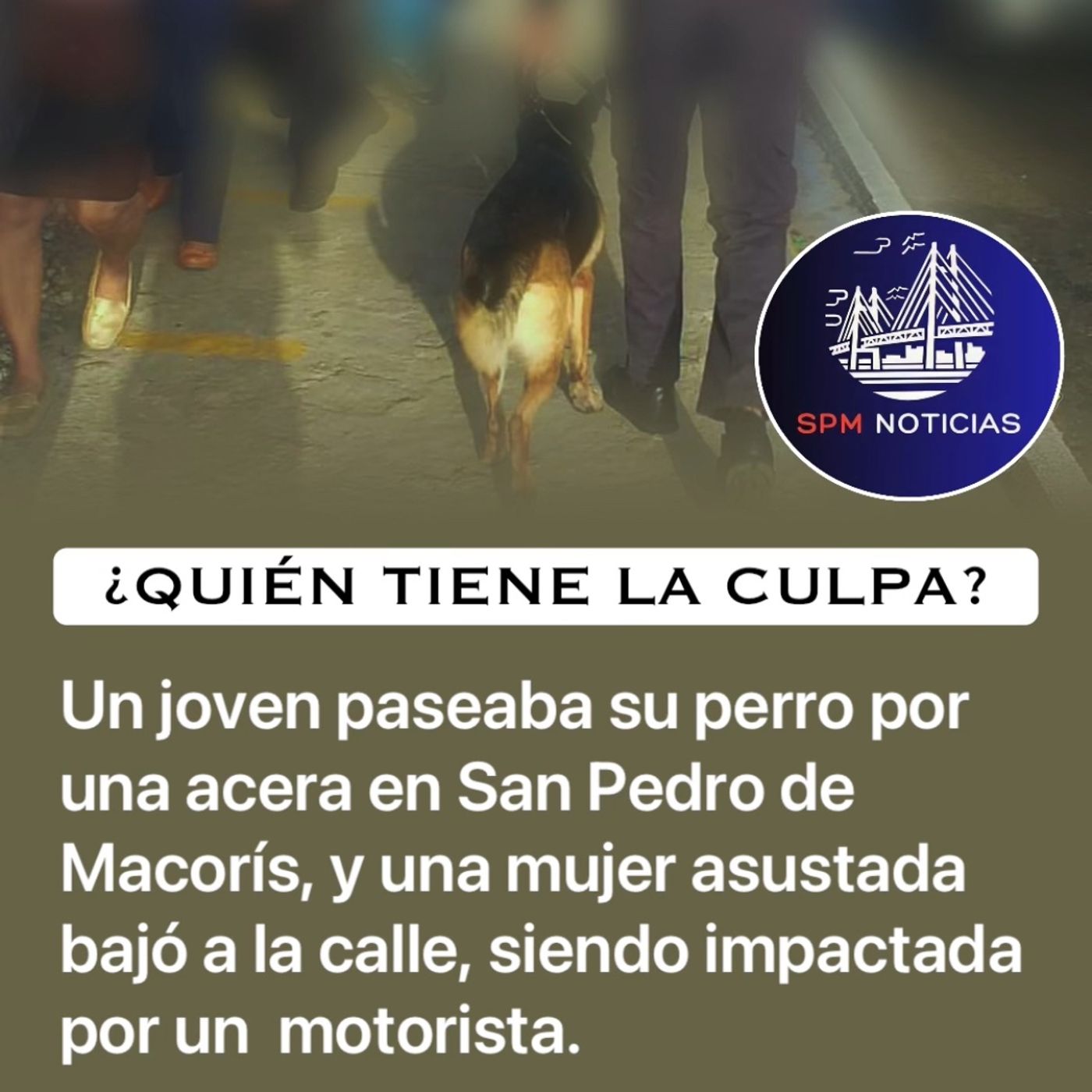 CASOS SPM. Mujer es impactada al bajarse de la acera por temor a un perro. episode artwork