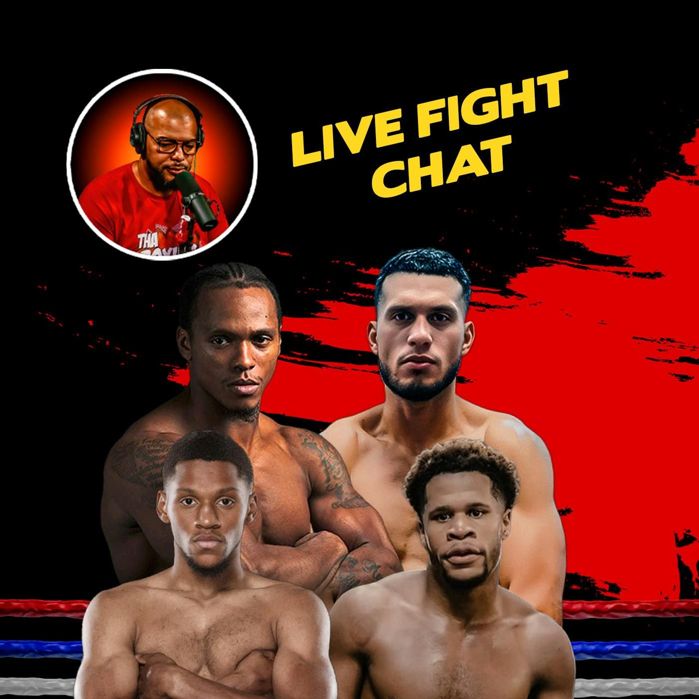 ☎️Benavidez vs. Yarde, Haney vs. Norman Jr. Live Fight Chat🔥 episode artwork