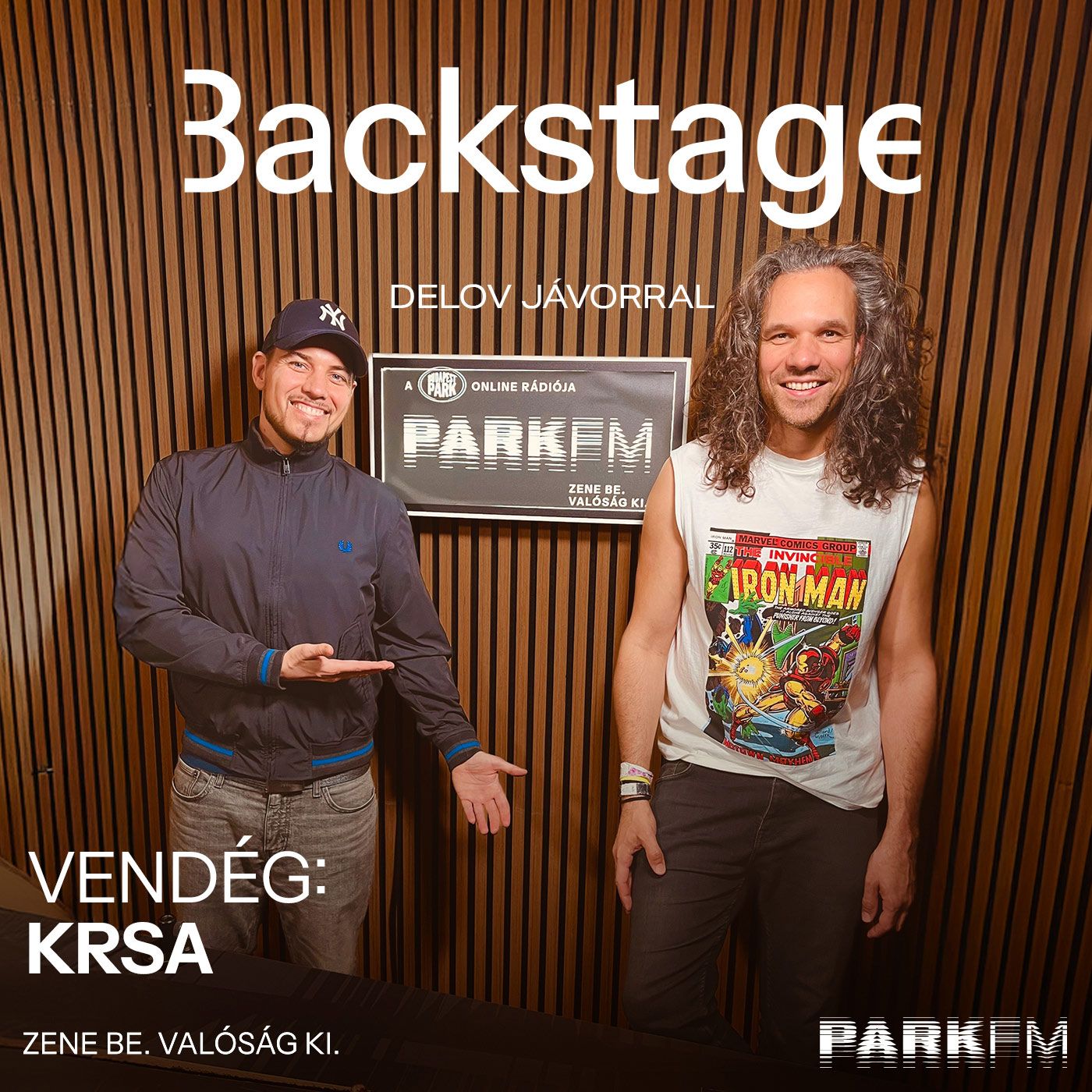 Backstage / Delov Jávor, vendég: KRSA a Park FM-en! 2025 episode artwork