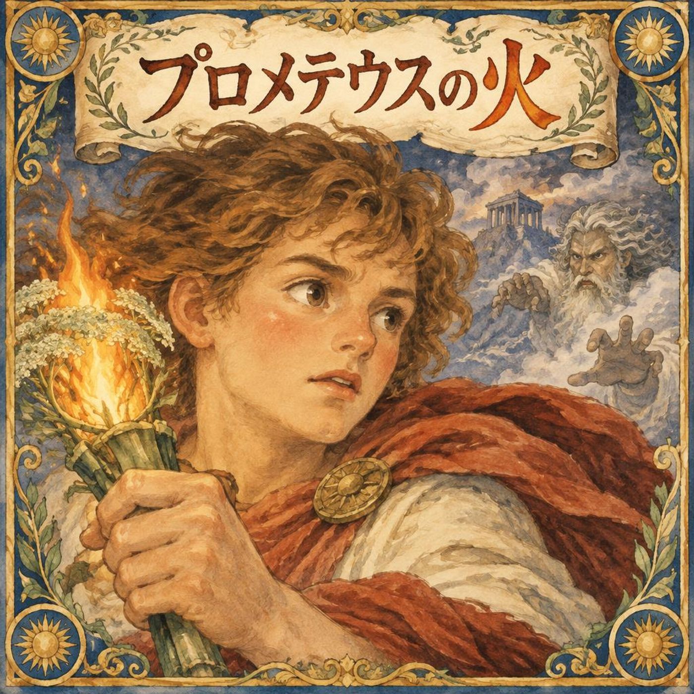 天の火を盗み出せ！勇者プロメテウスとゼウスの大きな知恵比べ ｜【ギリシャ神話】 episode artwork