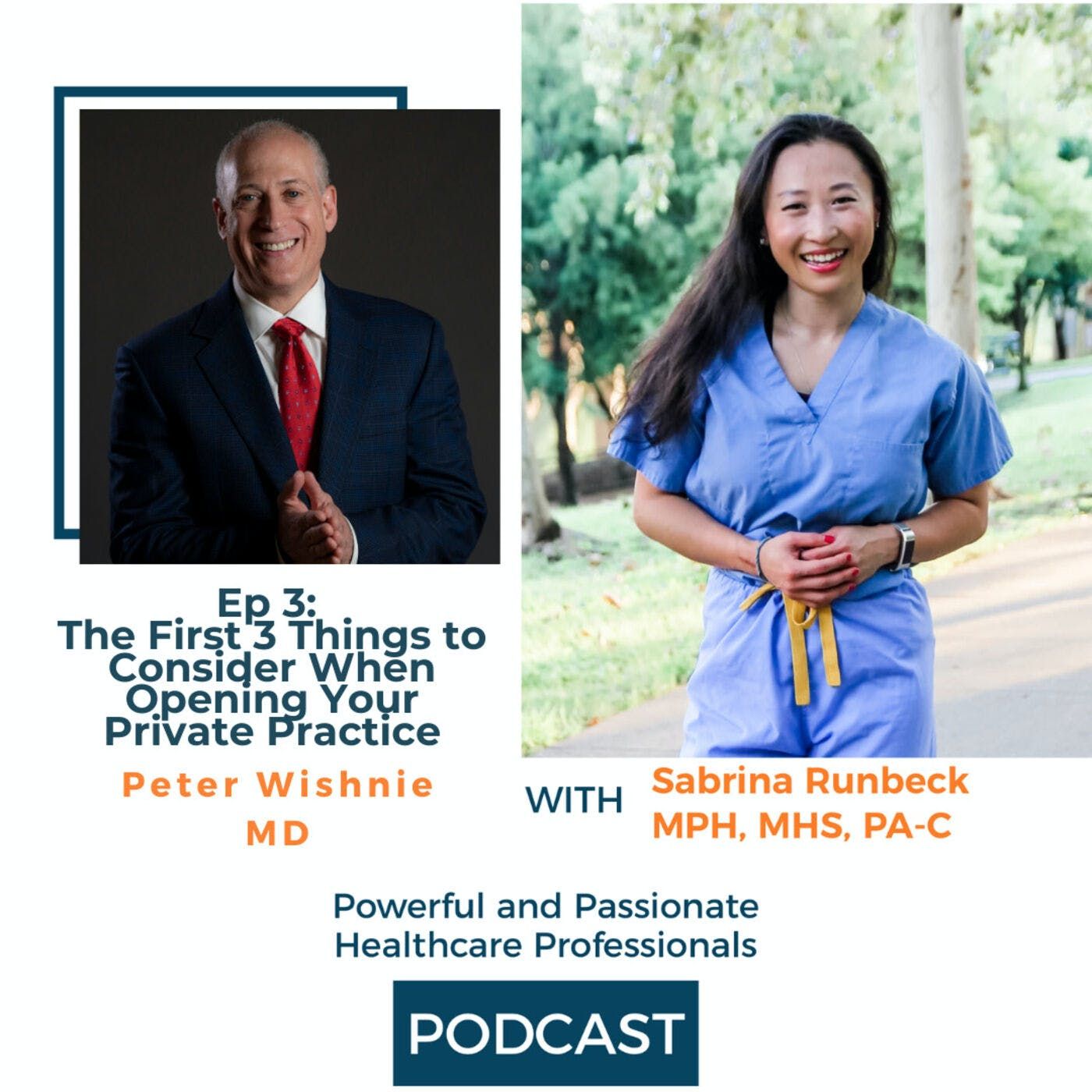 Ep 3 - 3 Crucial Steps to Kick Start a New Healthpreneur Venture with Dr. Peter Wishnie