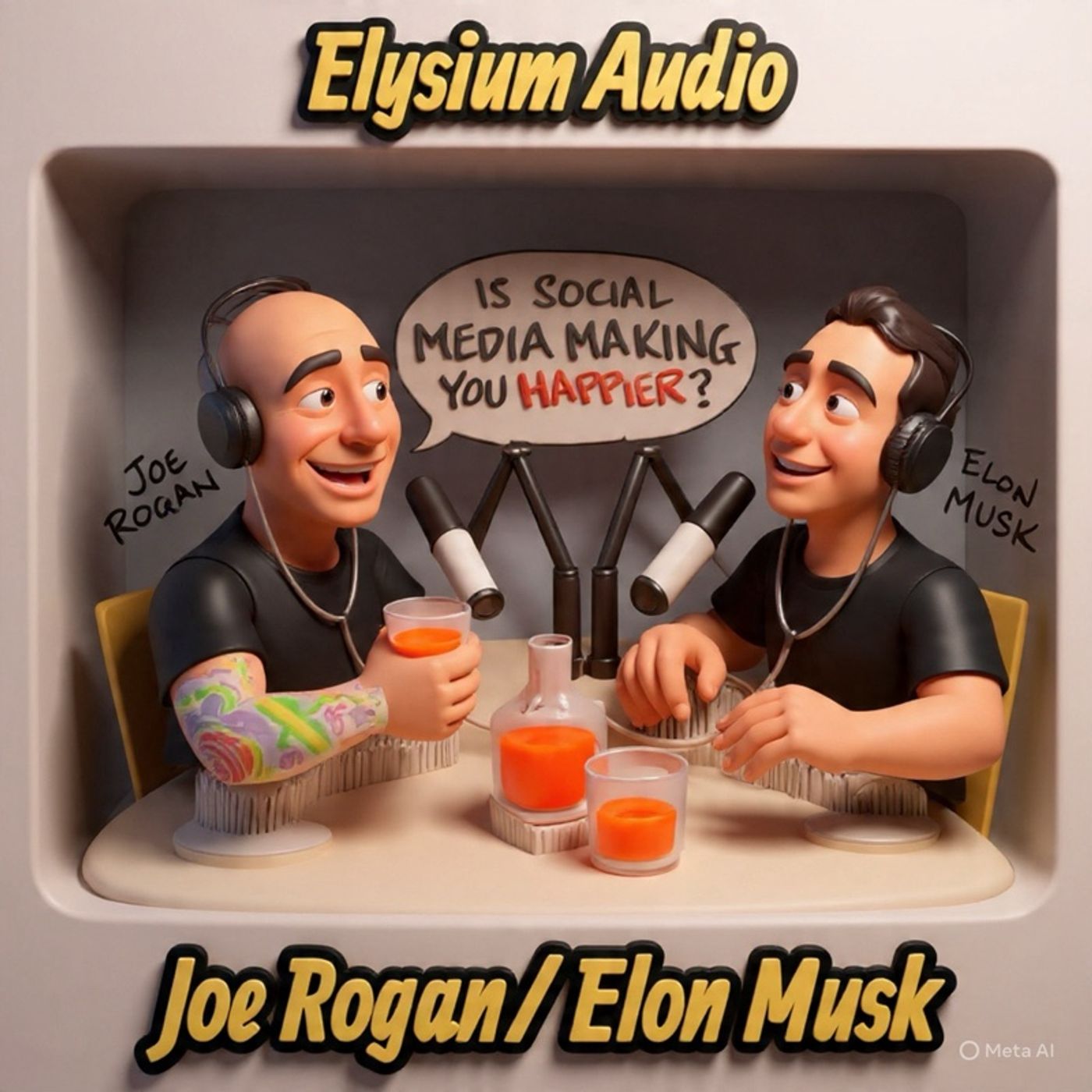 Joe Rogan/Elon Musk- Social Media