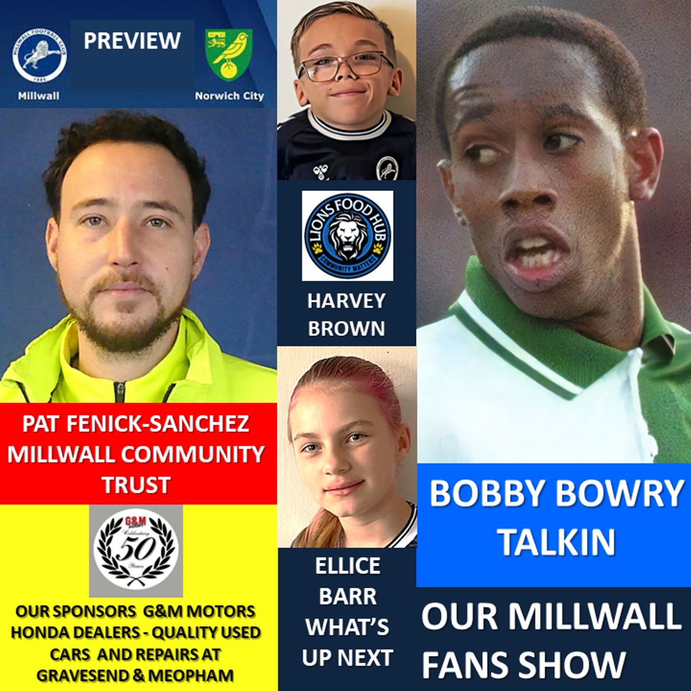 OUR MILLWALL FANS SHOW - Topical Weekly Talks