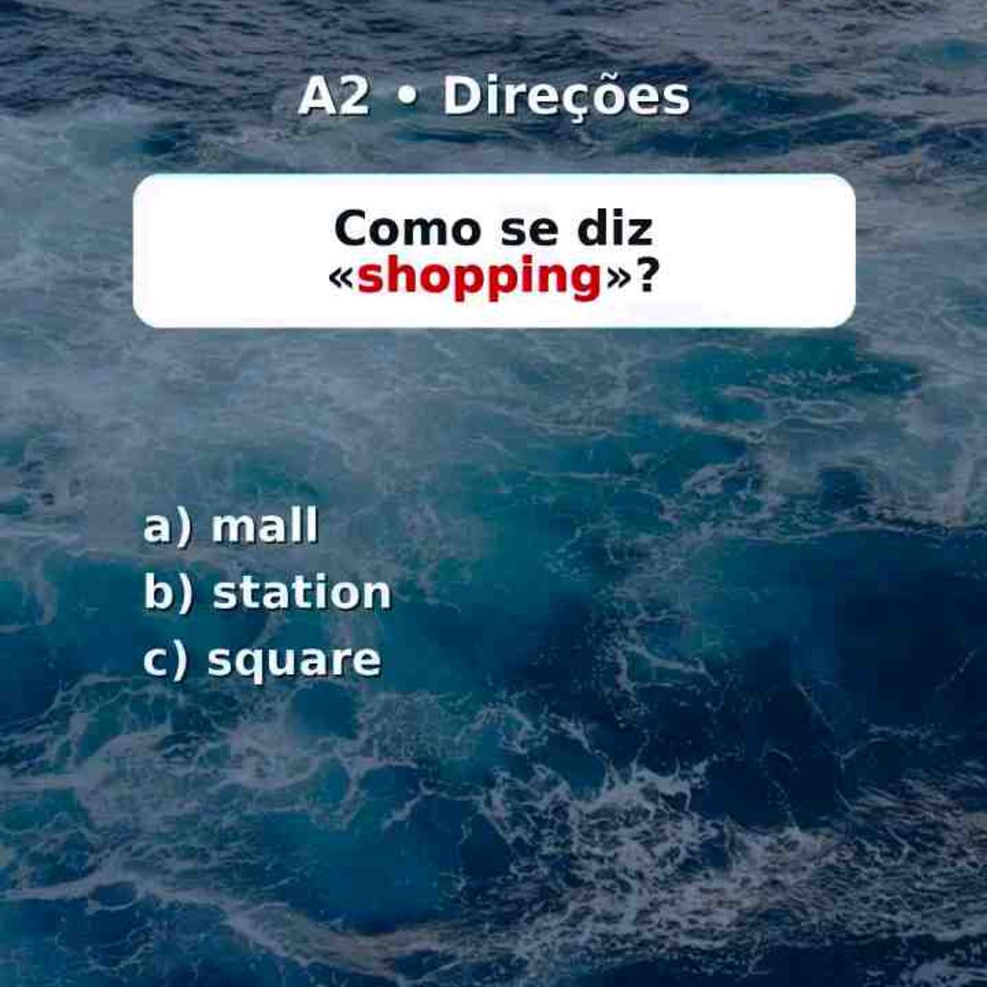 Inglês útil para uma situação real_ direções. episode artwork