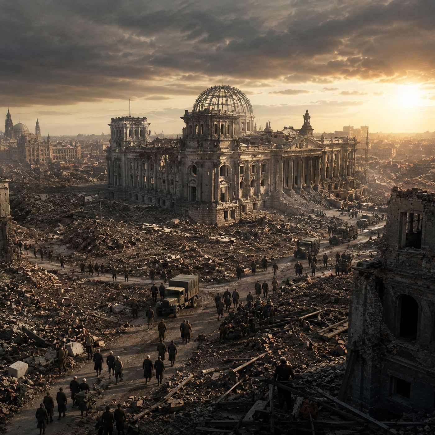 Berlin 1945: The Ruined Capital and the Victors’ Peace
