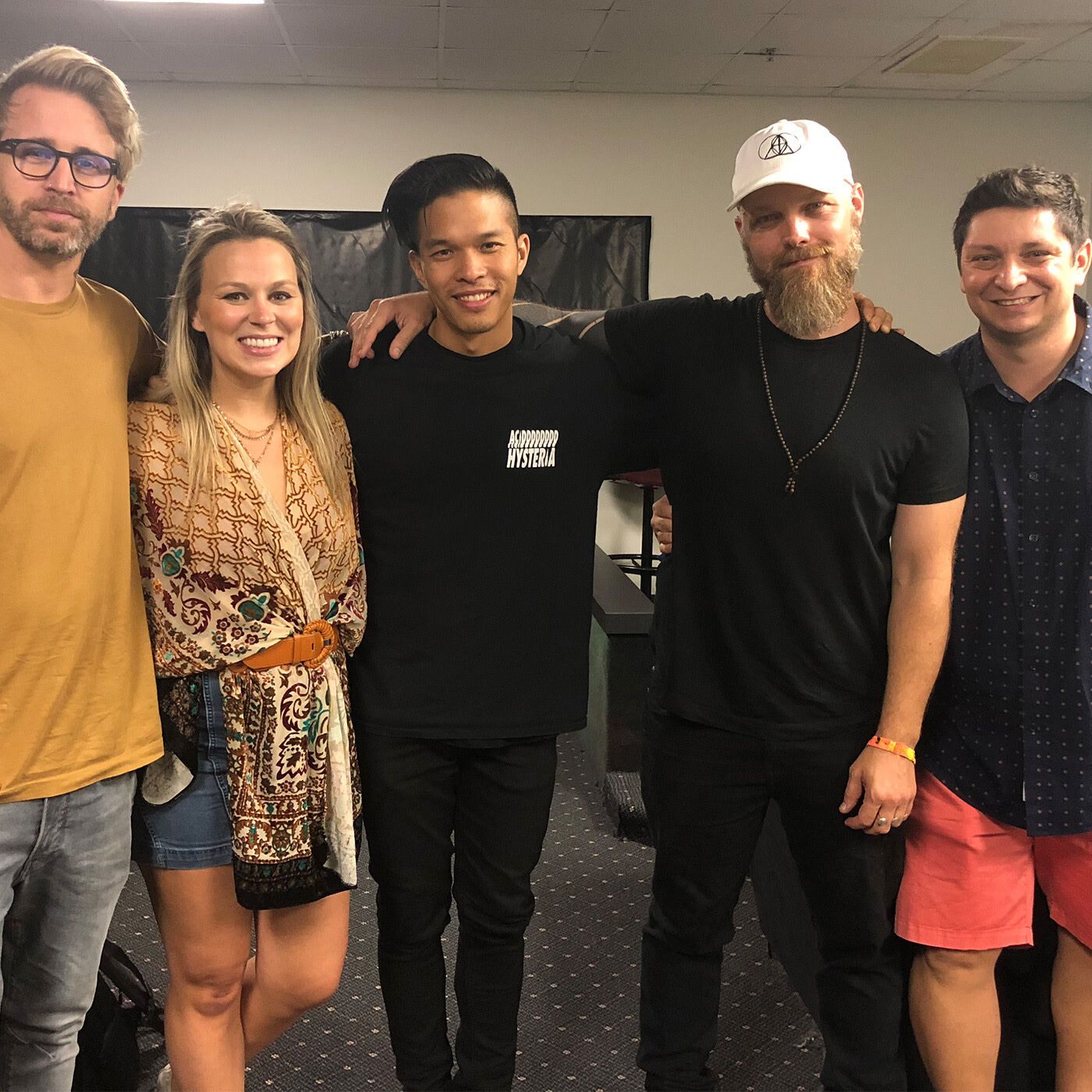We hang with The Glitch Mob and give you a trip to the set of the Walking Dead!