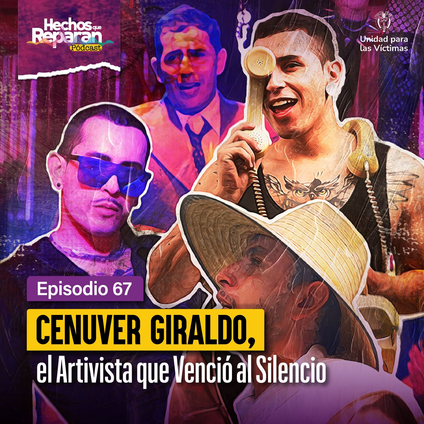 Cenuver Giraldo, el artivista que venció al silencio