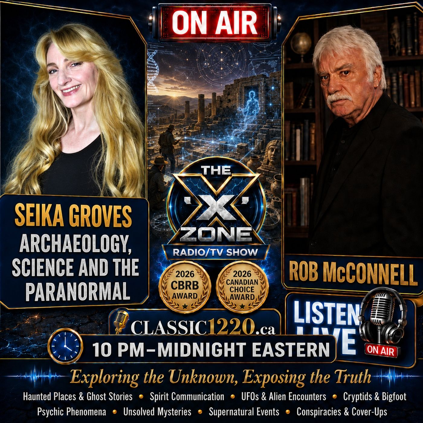 Rob McConnell Interviews - SEIKA GROVES - Science and the Paranormal episode artwork
