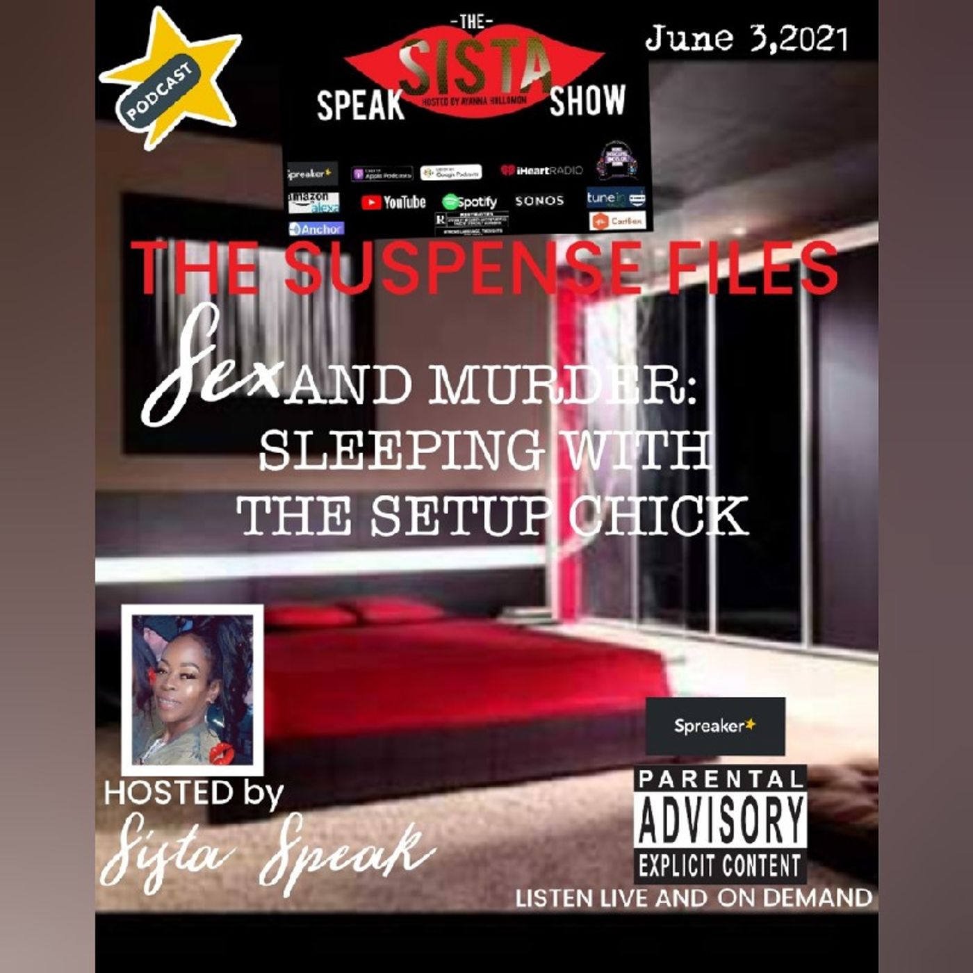 THE SUSPENSE FILES: Sex And Murder Sleeping With The Setup Chick episode artwork