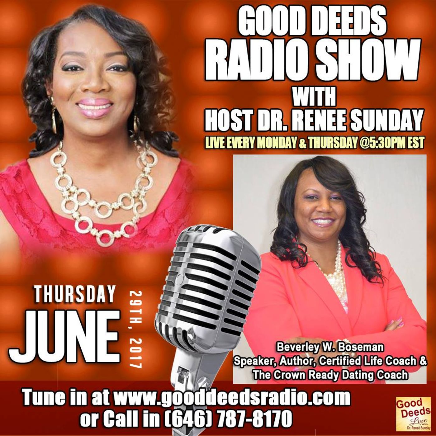 Beverley W. Boseman Speaker Certified Life Coach The Crown Ready Dating Coach episode artwork