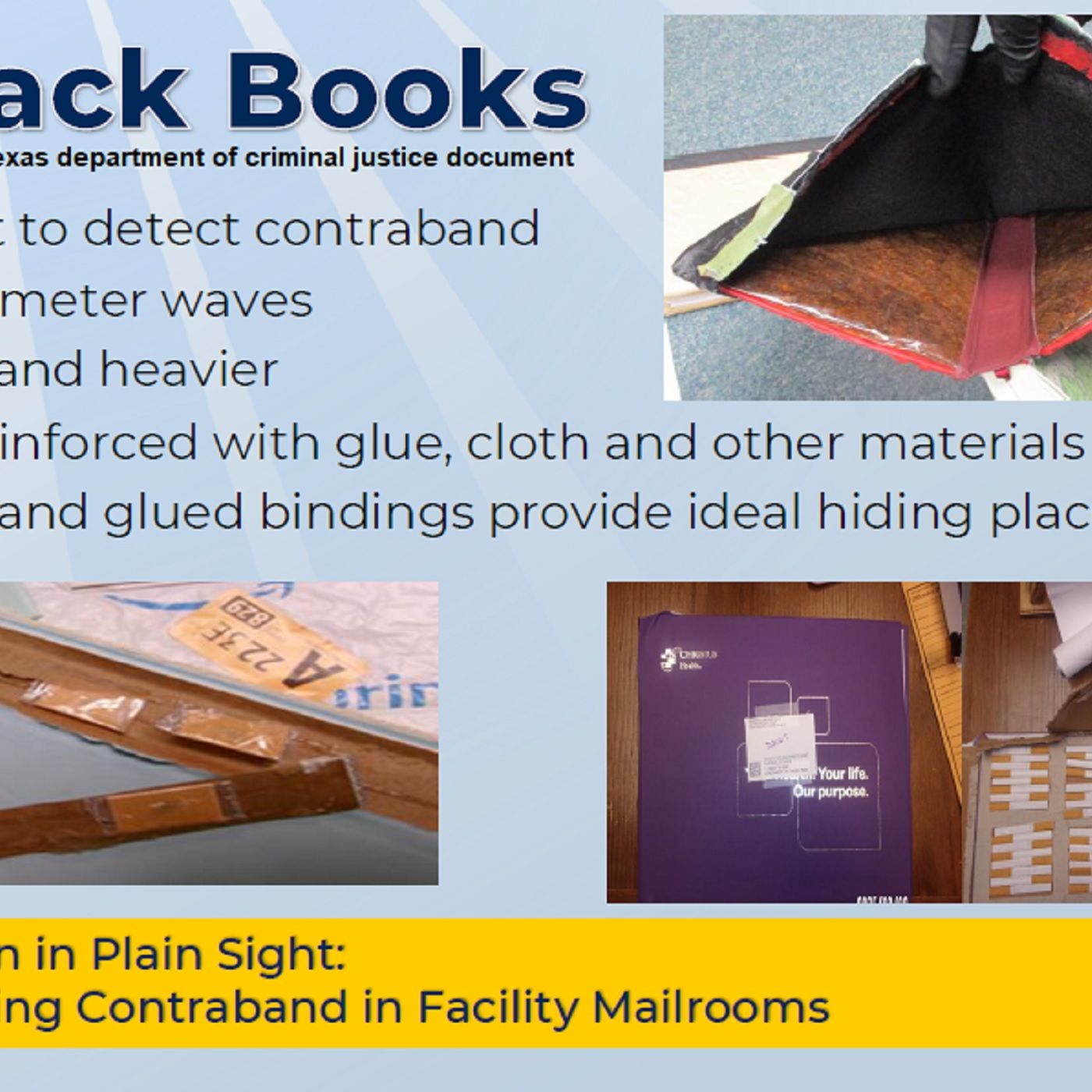 Texas prison system will start banning hardback books going to inmates episode artwork
