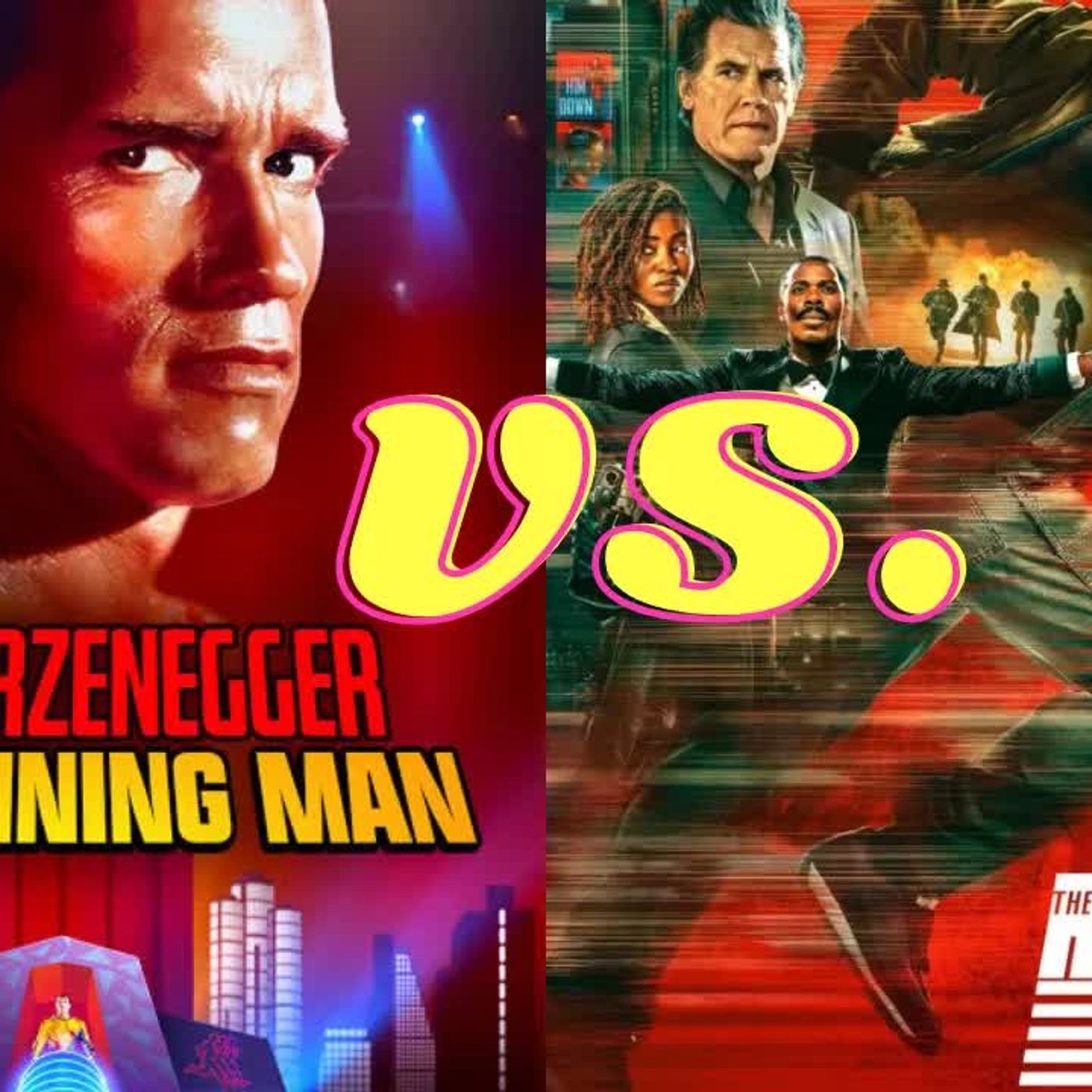 Episode 221: The Running Man (both versions) episode artwork