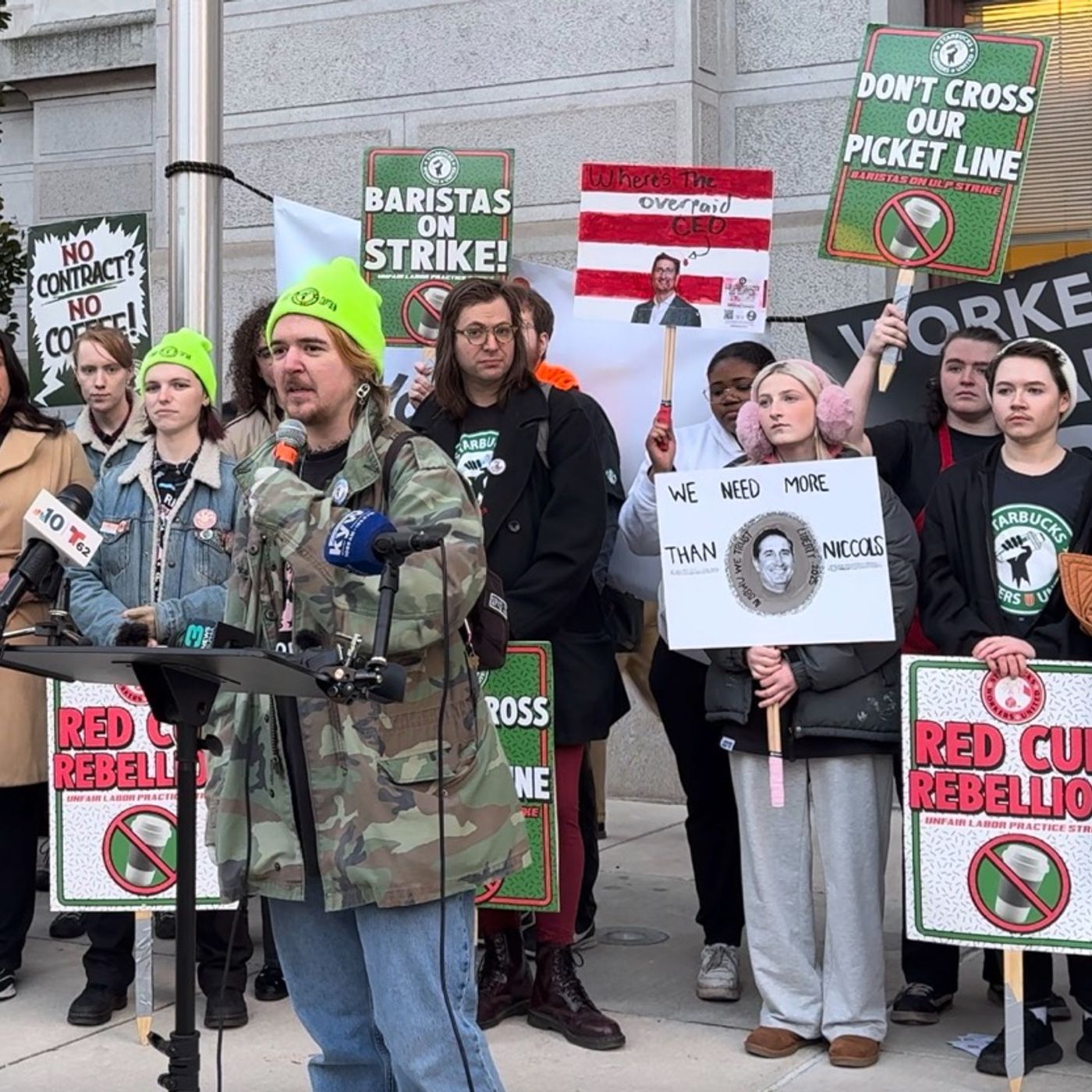 Starbucks workers strike nationwide