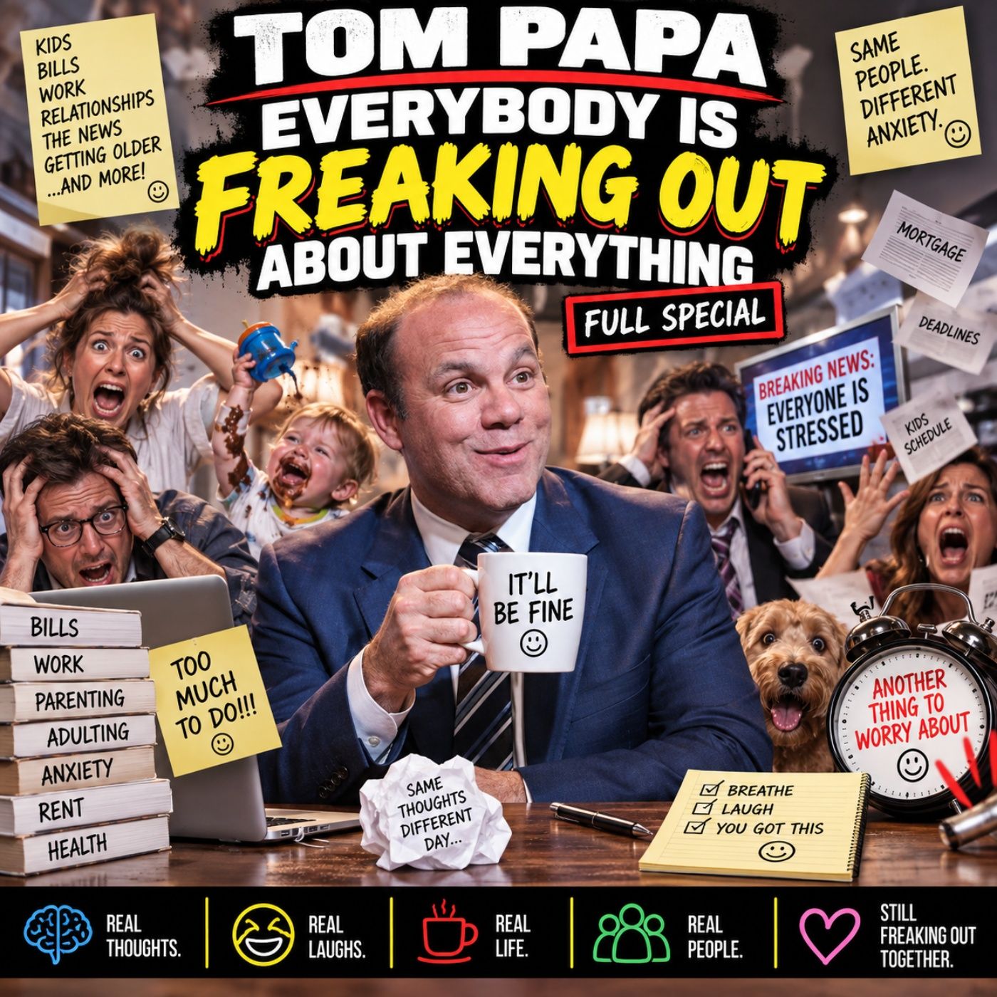 Tom Papa – Everybody Is Freaking Out About Everything Full Special (Stand-up Comedy)