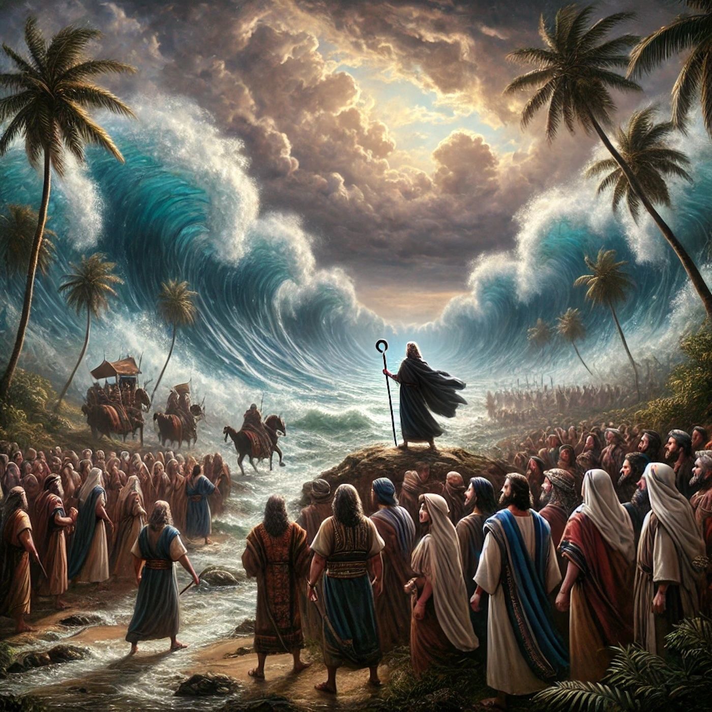 "Sa Exodus, ang kalayaan ay dapat naging masayang pagtakas mula sa pagkaalipin.." episode artwork