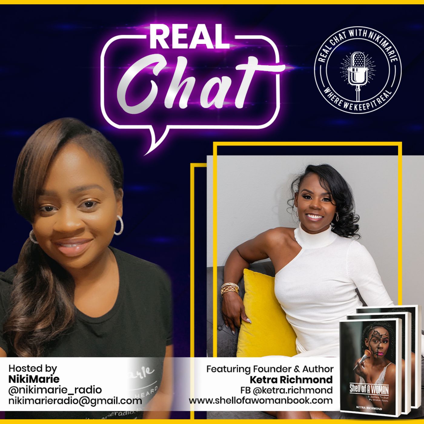 Interview with Founder & Author, Ketra Richmond: Shell of a Woman