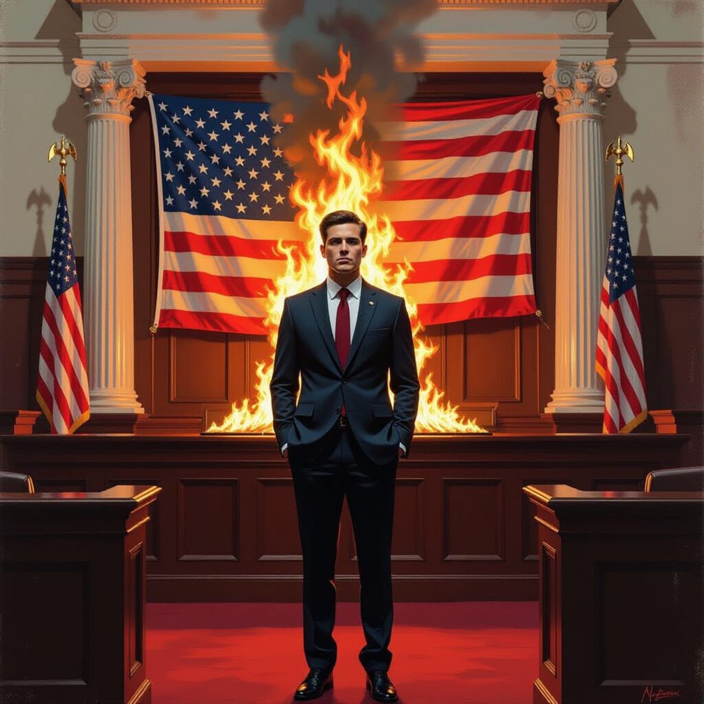 Ep. 1884: Prosecuting Burning of the American Flag