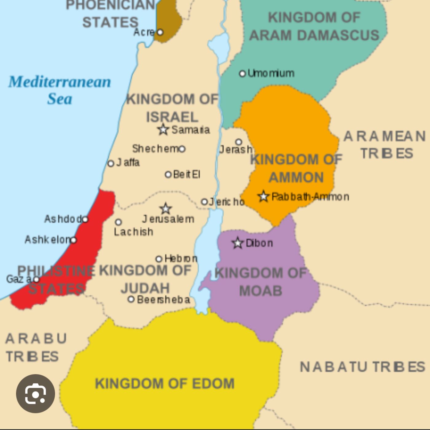 Land for Peace Deal in The Middle East from The Bible
