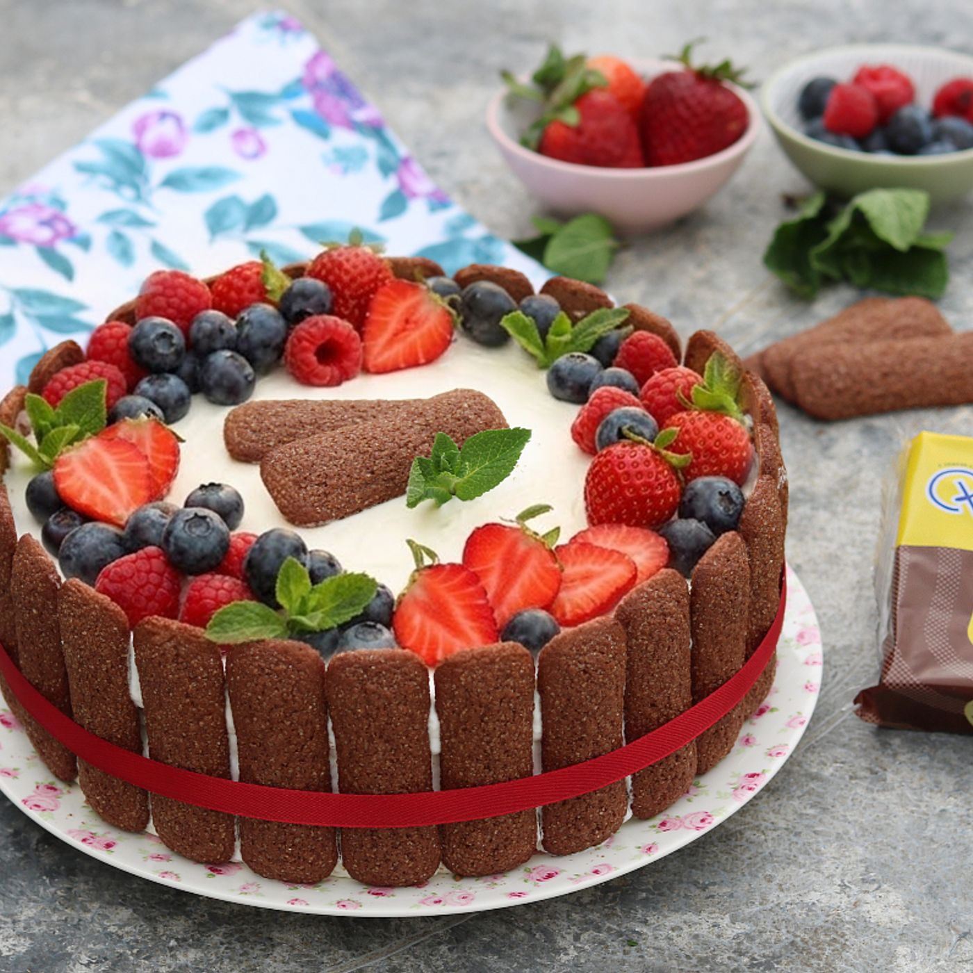 Charlotte di Choco Tune alla panna cotta episode artwork
