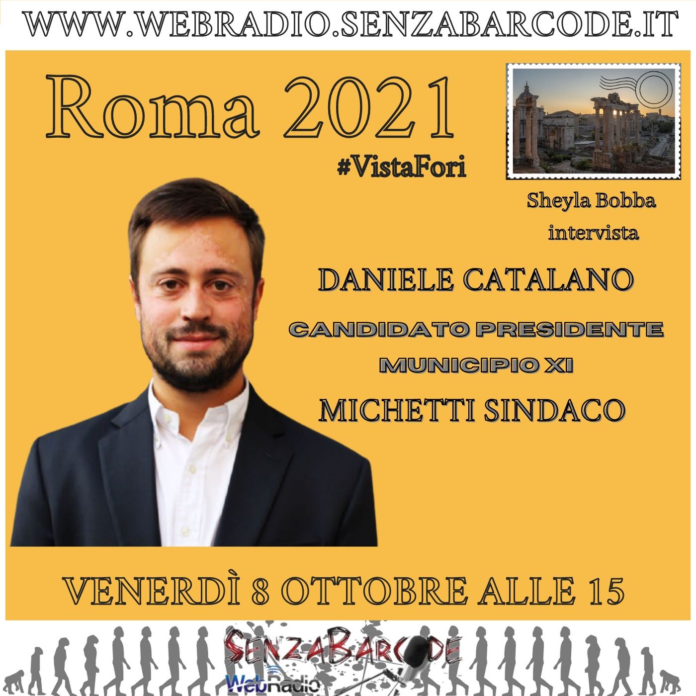 A Roma2021 con Daniele Catalano
