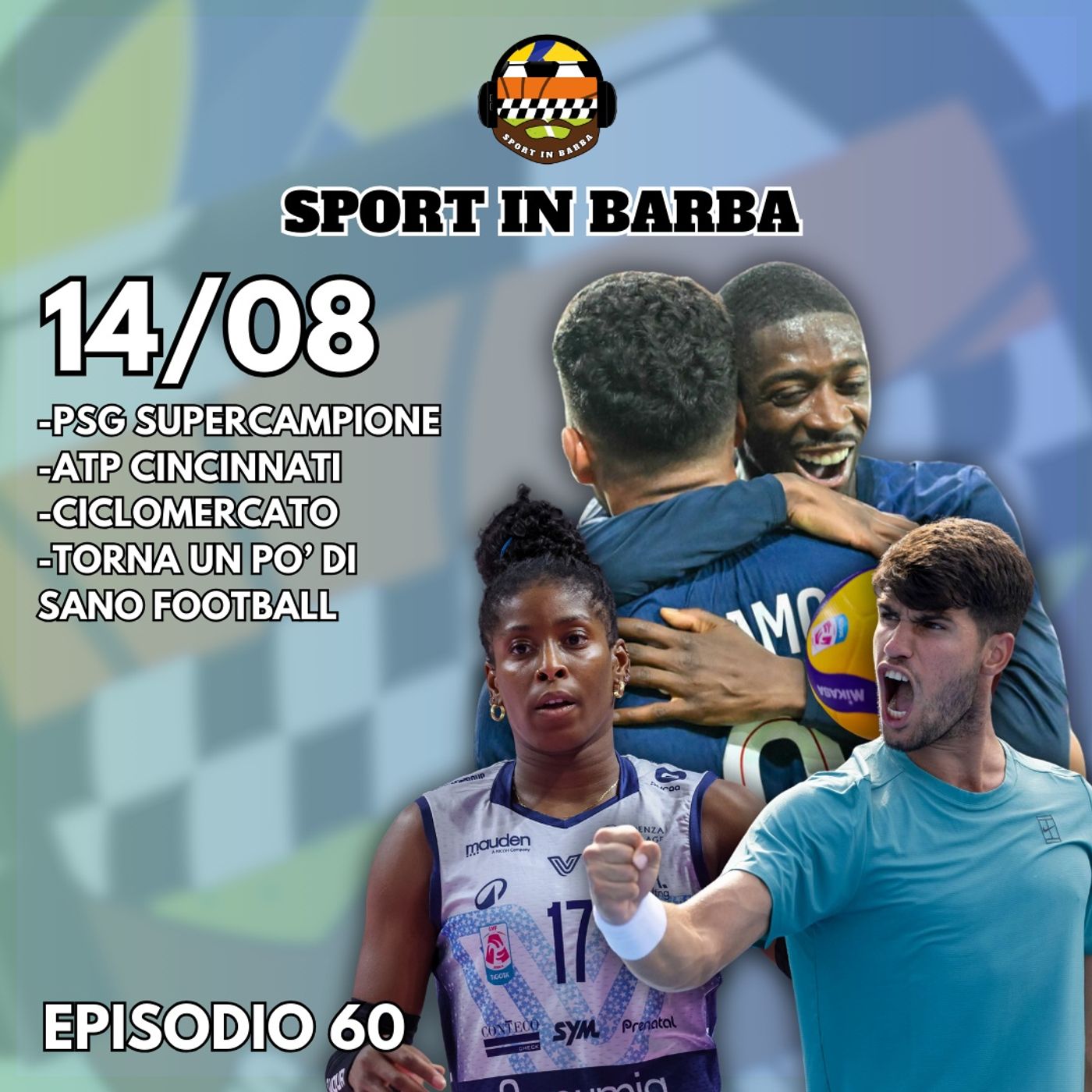 Episodio 60 - PSG supercampione; continua CINCINNATI; Ciclomercato e...football! episode artwork