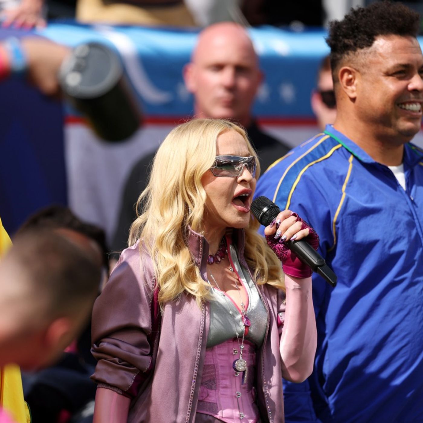 No, Madonna Was Not in Trump’s Suite at the World Cup Final