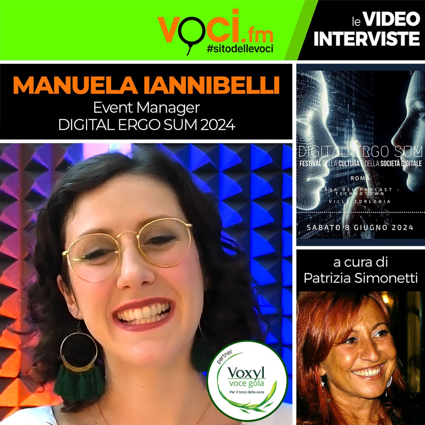 "DIGITAL ERGO SUM 2024": l'event Manager MANUELA IANNIBELLI su VOCI.fm episode artwork
