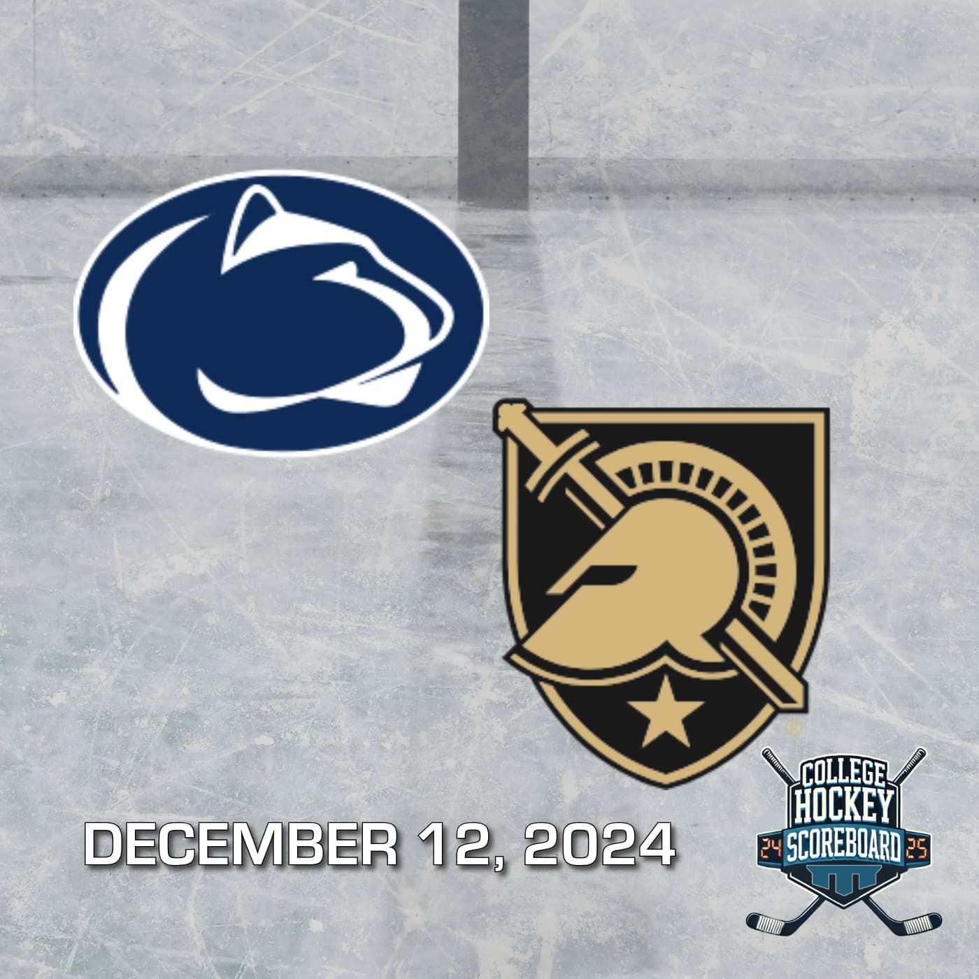 Penn State tops Army West Point in D.C., Augustana takes shootout in 2-2 tie with Alaska-Anchorage - CHS 12-12-24