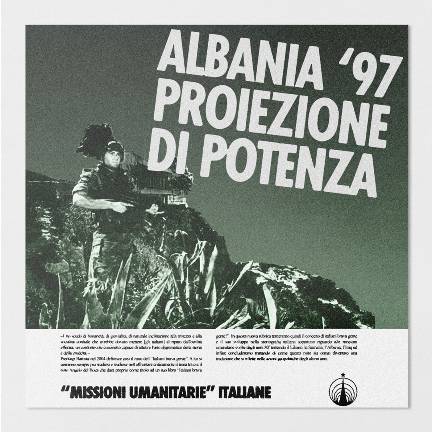 ALBANIA '97 - Proiezioni di potenza [MISSIONI UMANITARIE ITALIANE Ep. 4] episode artwork