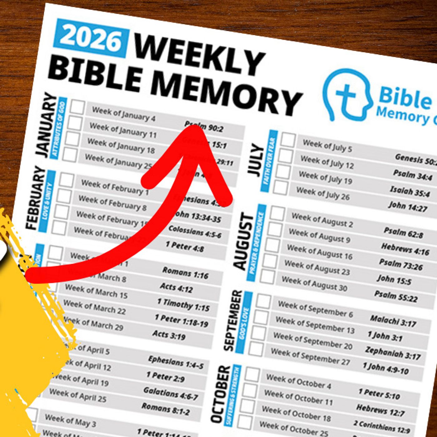 NEW 52 Bible Verses for 2026 now available (+ extras) episode artwork