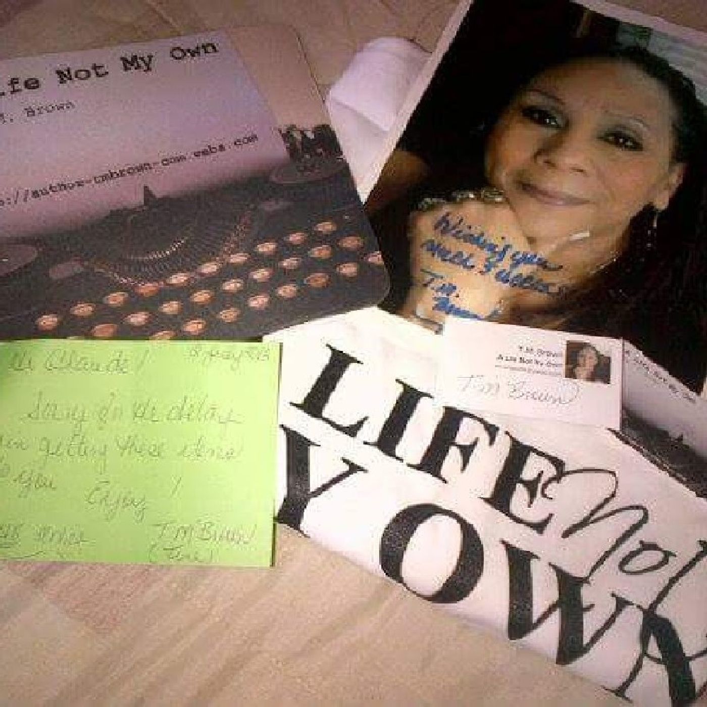 Readings From A LIFE NOT MY OWN WITH AUTHOR BY Author TM Brown, Page 124 episode artwork