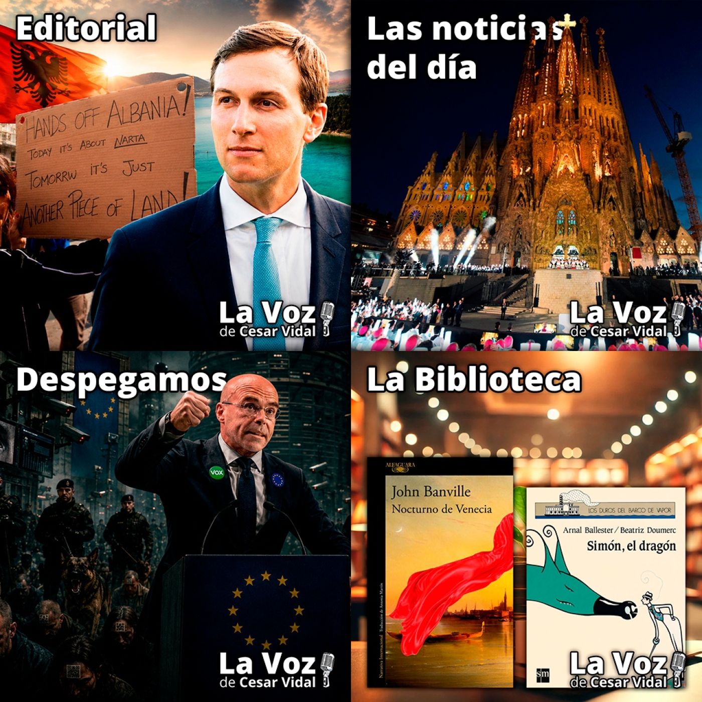 Programa Completo de La Voz de César Vidal - 11/06/26