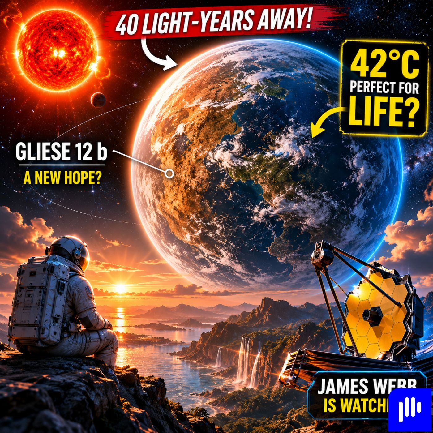 PLANET 40 LIGHT-YEARS AWAY COULD FINALLY REVEAL HUMANITY'S GREATEST COSMIC SECRET episode artwork