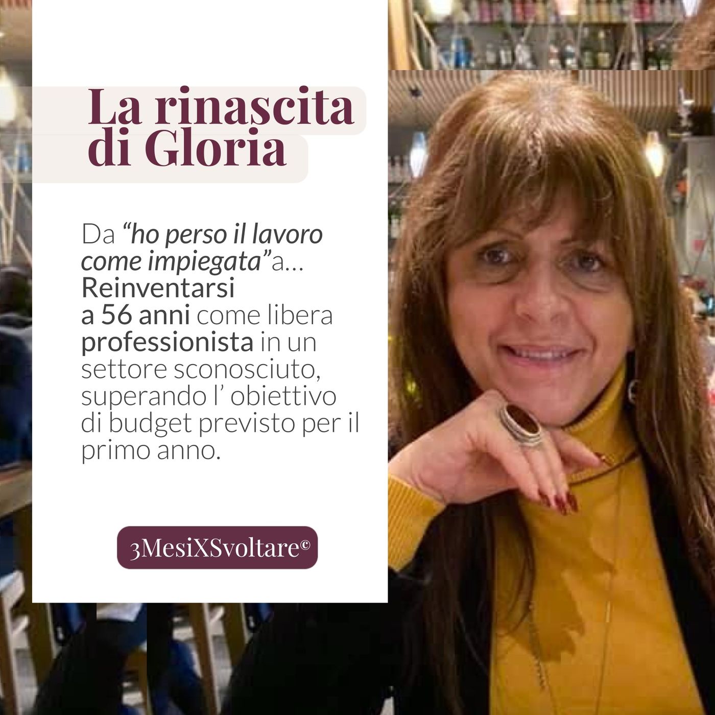 Come Gloria (56 anni), dopo aver perso il lavoro, si è REALIZZATA CON UNA NUOVA VITA, grazie al mio PERCORSO DI SVOLTA episode artwork