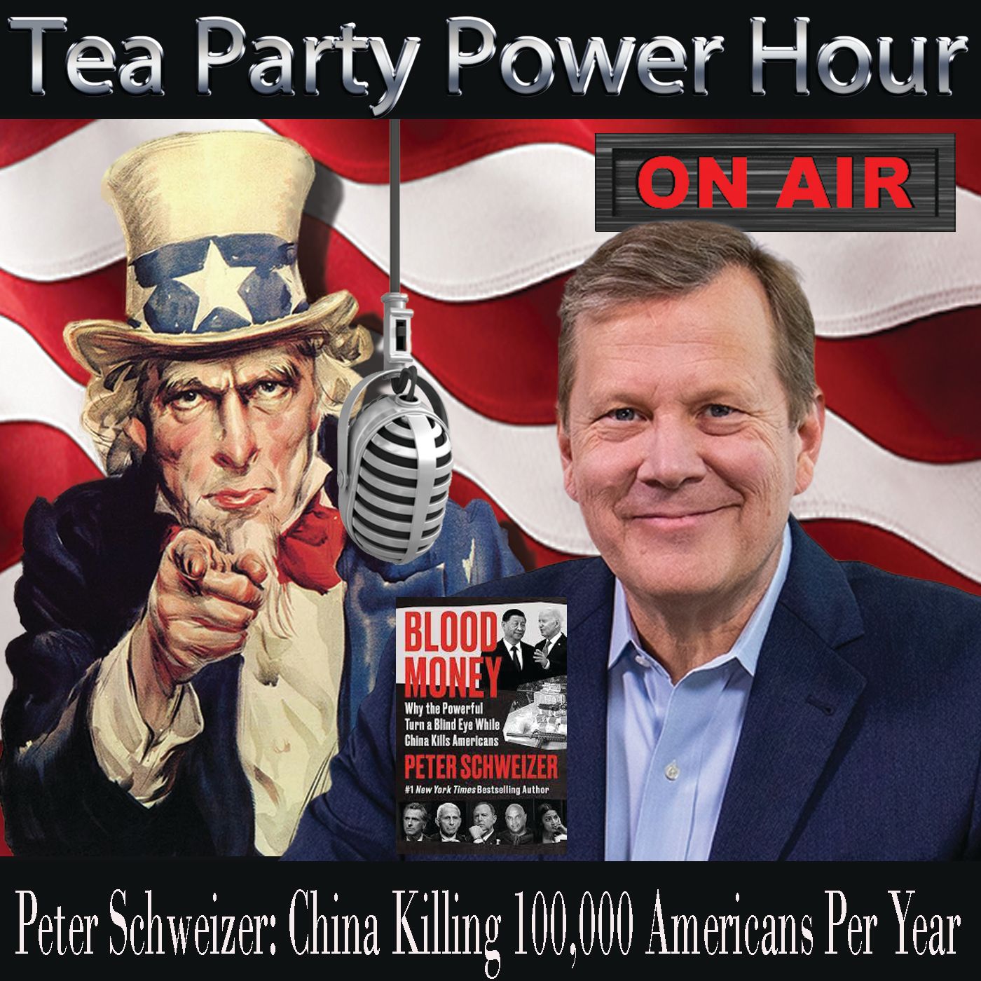 Peter Schweizer Blood Money: Why the Powerful Turn a Blind Eye While China Kills Americans episode artwork