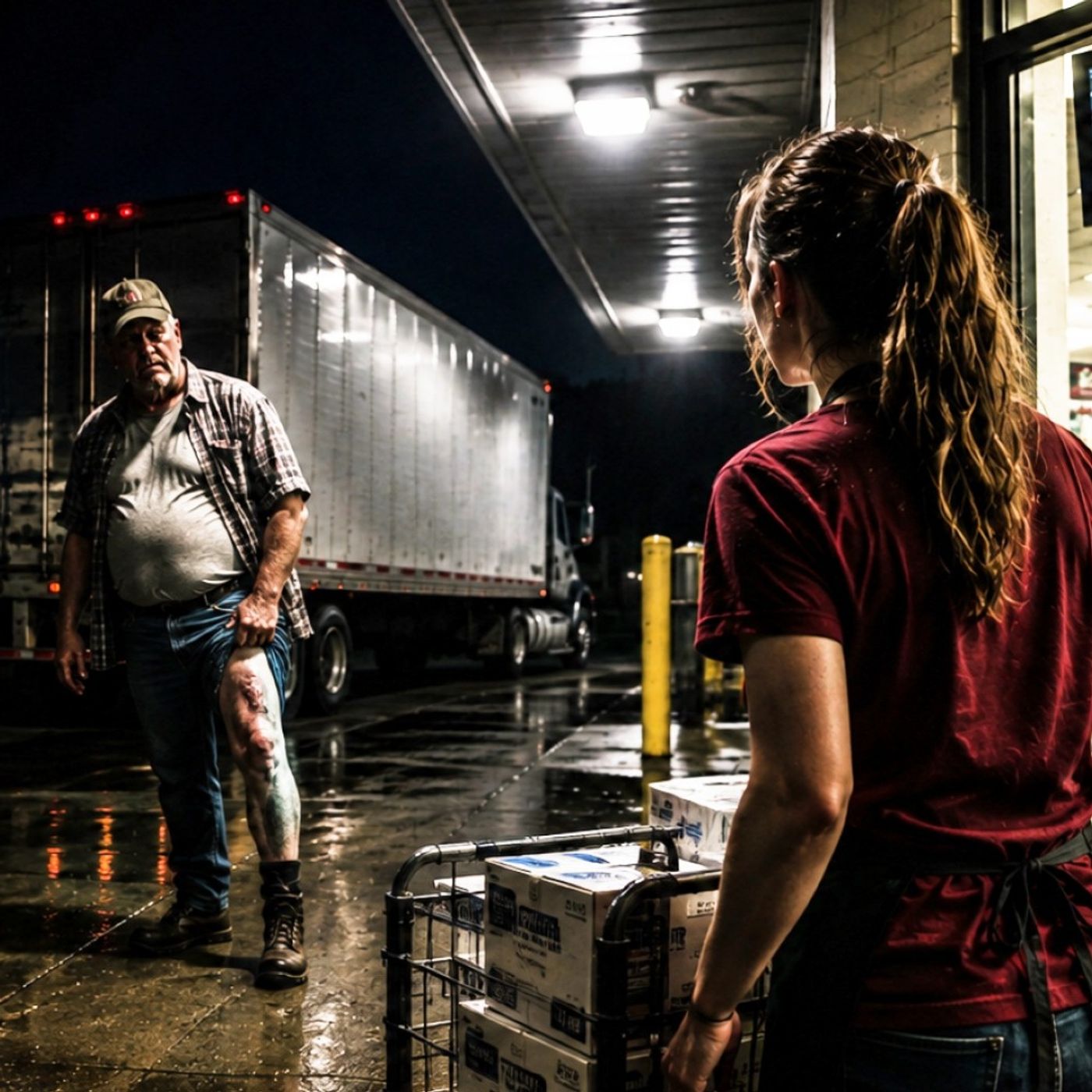 4 True Scary Work Horror Stories | Sinister Semi Driver, Creepy Co-Worker, Mysterious Intruder episode artwork