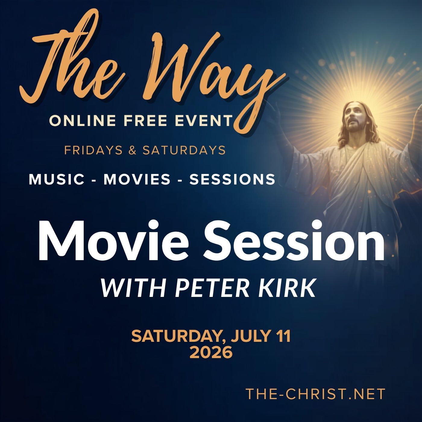 The Way, Online Weekend Retreat - Saturday Movie Session with Guest Host: Peter Kirk