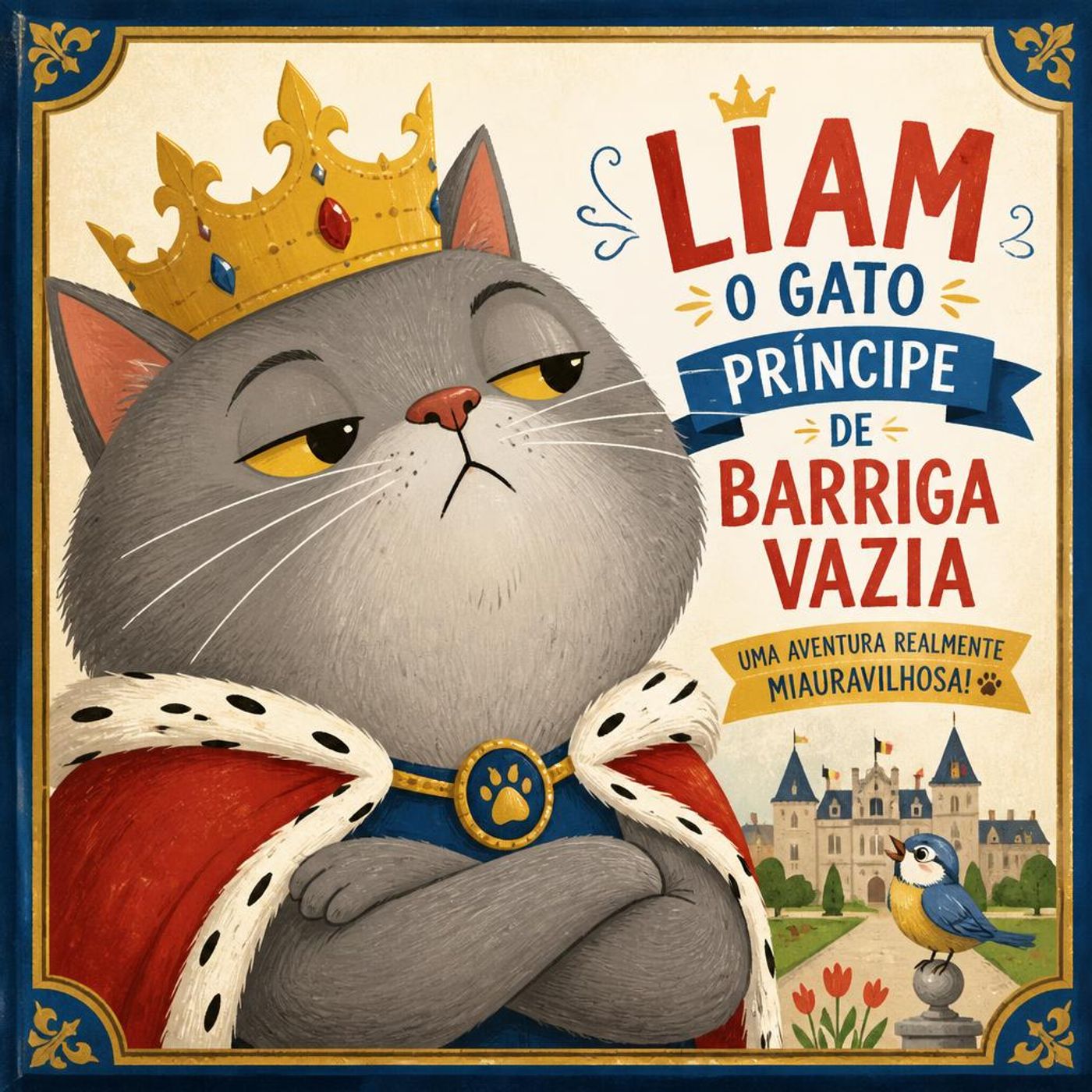 O Gato Liam e o Segredo do Banho de Bichano ｜【Fábula】 episode artwork