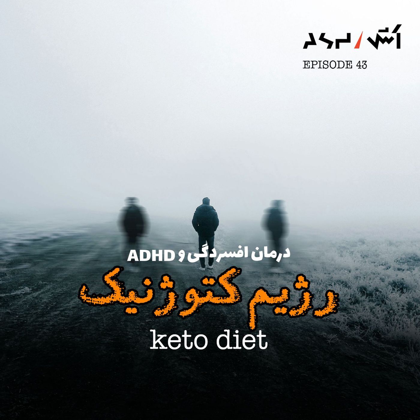 پادکست اش E43 | درمان افسردگی با رژیم غذایی کتوژنیک