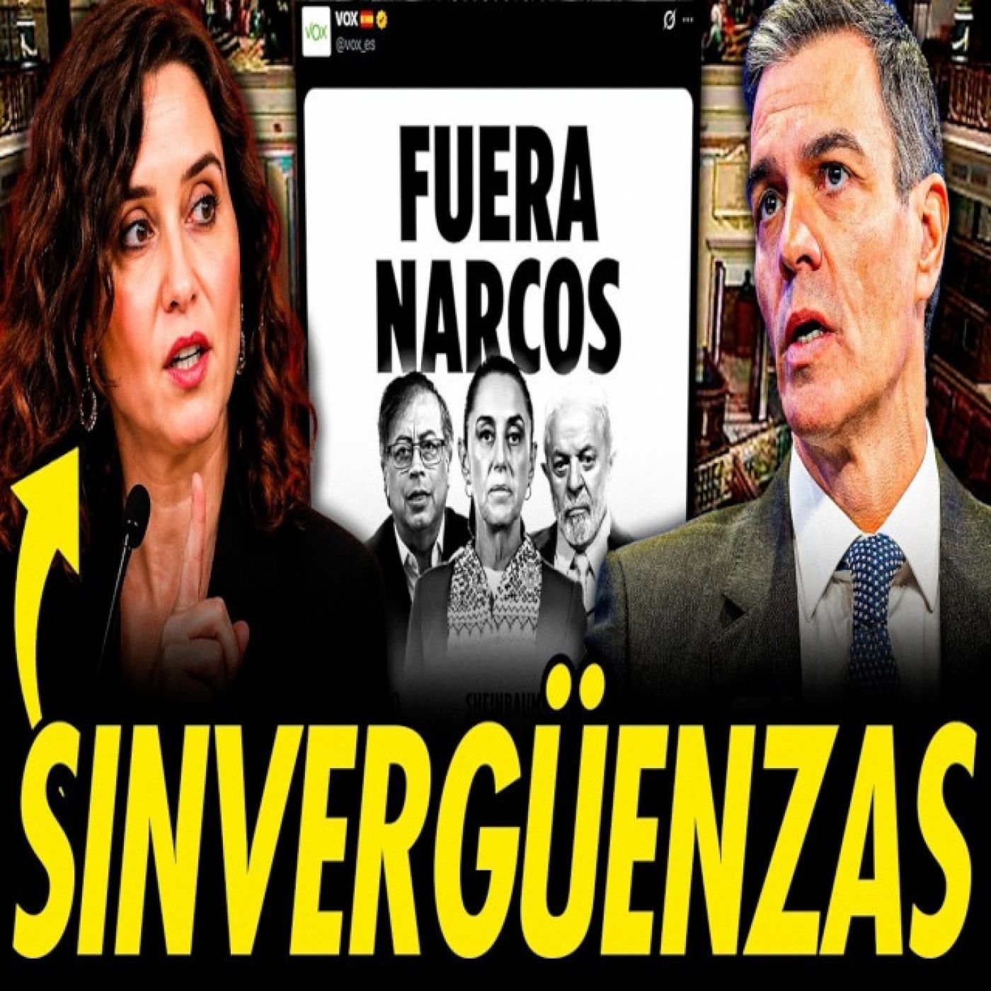 TRANSPOSICIÓN: AYUSO Y VOX LLAMAN NARCOS A LOS PRESIDENTES PROGRESISTAS episode artwork