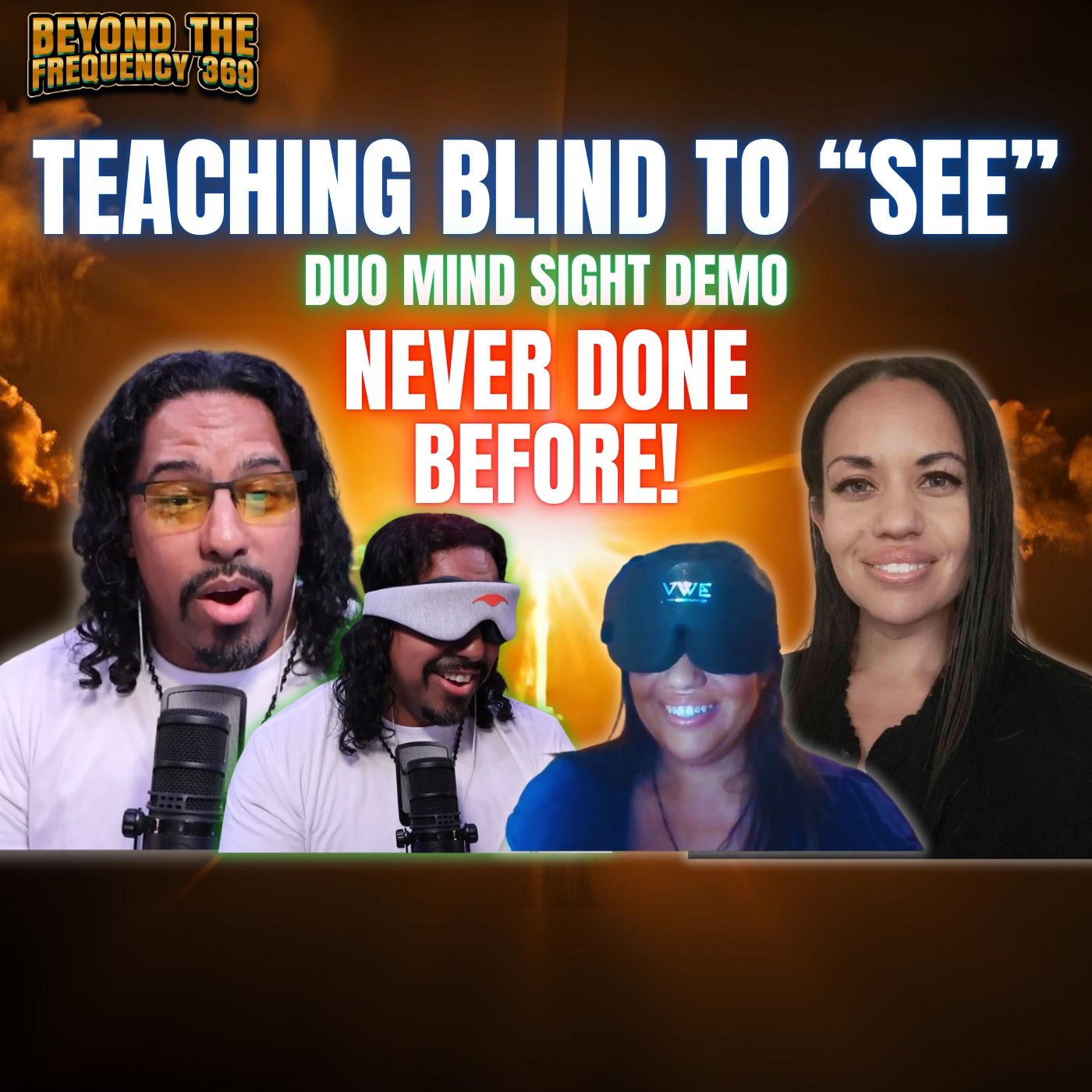 Teaching the Blind to “See” | Live Mindsight Demo + Telepathy | Beyond the Frequency 369 w/ Guest Migdalia Burgoin